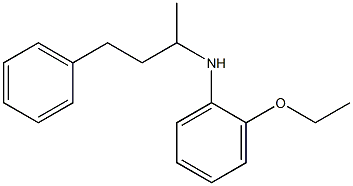 2-ethoxy-N-(4-phenylbutan-2-yl)aniline 구조식 이미지
