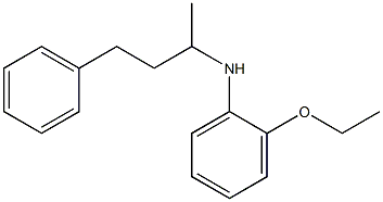 2-ethoxy-N-(4-phenylbutan-2-yl)aniline Structure