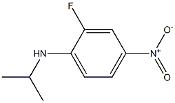 2-fluoro-4-nitro-N-(propan-2-yl)aniline 구조식 이미지