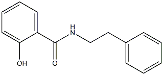 2-hydroxy-N-(2-phenylethyl)benzamide Structure