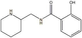 2-hydroxy-N-(piperidin-2-ylmethyl)benzamide 구조식 이미지