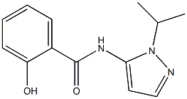 2-hydroxy-N-[1-(propan-2-yl)-1H-pyrazol-5-yl]benzamide 구조식 이미지