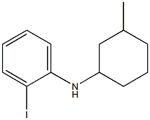 2-iodo-N-(3-methylcyclohexyl)aniline 구조식 이미지