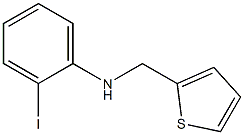 2-iodo-N-(thiophen-2-ylmethyl)aniline Structure