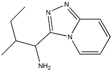 2-methyl-1-[1,2,4]triazolo[4,3-a]pyridin-3-ylbutan-1-amine Structure