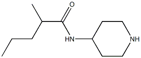 2-methyl-N-(piperidin-4-yl)pentanamide 구조식 이미지