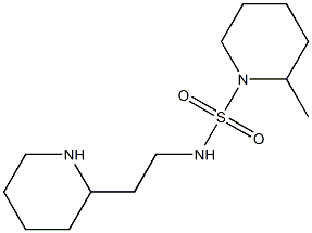 2-methyl-N-[2-(piperidin-2-yl)ethyl]piperidine-1-sulfonamide Structure