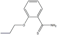 2-propoxybenzenecarbothioamide Structure