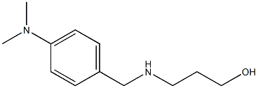 3-({[4-(dimethylamino)phenyl]methyl}amino)propan-1-ol Structure