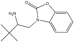 3-(2-amino-3,3-dimethylbutyl)-2,3-dihydro-1,3-benzoxazol-2-one 구조식 이미지