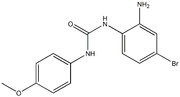 3-(2-amino-4-bromophenyl)-1-(4-methoxyphenyl)urea 구조식 이미지