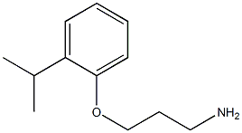 3-(2-isopropylphenoxy)propan-1-amine Structure