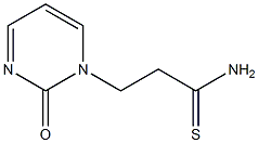 3-(2-oxopyrimidin-1(2H)-yl)propanethioamide 구조식 이미지