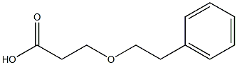 3-(2-phenylethoxy)propanoic acid Structure