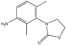 3-(3-amino-2,6-dimethylphenyl)-1,3-oxazolidin-2-one Structure