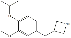 3-(4-isopropoxy-3-methoxybenzyl)azetidine 구조식 이미지