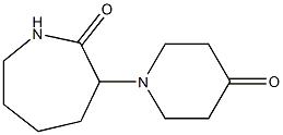 3-(4-oxopiperidin-1-yl)azepan-2-one 구조식 이미지