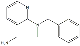 3-(aminomethyl)-N-benzyl-N-methylpyridin-2-amine 구조식 이미지