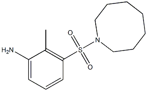 3-(azocane-1-sulfonyl)-2-methylaniline Structure