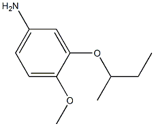 3-(butan-2-yloxy)-4-methoxyaniline Structure