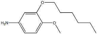 3-(hexyloxy)-4-methoxyaniline Structure