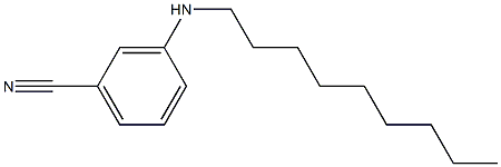 3-(nonylamino)benzonitrile Structure