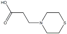 3-(thiomorpholin-4-yl)propanoic acid 구조식 이미지