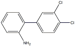 3',4'-dichloro-1,1'-biphenyl-2-amine 구조식 이미지