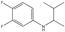 3,4-difluoro-N-(3-methylbutan-2-yl)aniline Structure