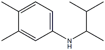 3,4-dimethyl-N-(3-methylbutan-2-yl)aniline 구조식 이미지