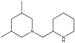 3,5-dimethyl-1-(piperidin-2-ylmethyl)piperidine 구조식 이미지