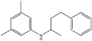 3,5-dimethyl-N-(4-phenylbutan-2-yl)aniline 구조식 이미지