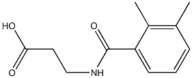3-[(2,3-dimethylbenzoyl)amino]propanoic acid Structure