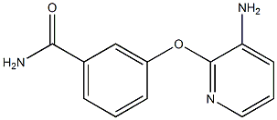 3-[(3-aminopyridin-2-yl)oxy]benzamide Structure