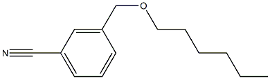 3-[(hexyloxy)methyl]benzonitrile Structure