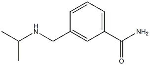 3-[(isopropylamino)methyl]benzamide Structure