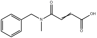 3-[benzyl(methyl)carbamoyl]prop-2-enoic acid Structure