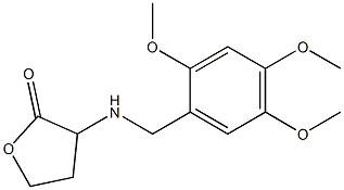 3-{[(2,4,5-trimethoxyphenyl)methyl]amino}oxolan-2-one 구조식 이미지