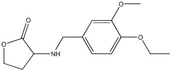 3-{[(4-ethoxy-3-methoxyphenyl)methyl]amino}oxolan-2-one 구조식 이미지