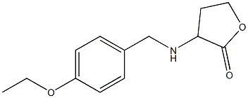 3-{[(4-ethoxyphenyl)methyl]amino}oxolan-2-one 구조식 이미지