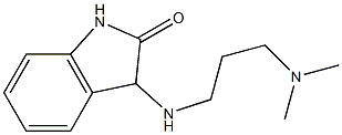 3-{[3-(dimethylamino)propyl]amino}-2,3-dihydro-1H-indol-2-one Structure