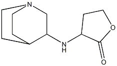 3-{1-azabicyclo[2.2.2]octan-3-ylamino}oxolan-2-one 구조식 이미지