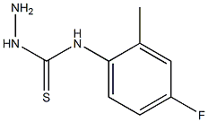 3-amino-1-(4-fluoro-2-methylphenyl)thiourea 구조식 이미지