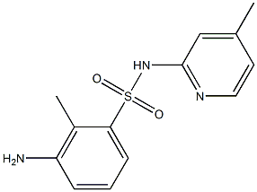 3-amino-2-methyl-N-(4-methylpyridin-2-yl)benzene-1-sulfonamide 구조식 이미지