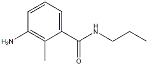 3-amino-2-methyl-N-propylbenzamide Structure