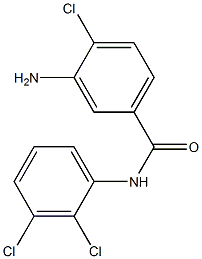 3-amino-4-chloro-N-(2,3-dichlorophenyl)benzamide Structure