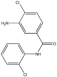 3-amino-4-chloro-N-(2-chlorophenyl)benzamide Structure