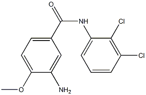 3-amino-N-(2,3-dichlorophenyl)-4-methoxybenzamide Structure