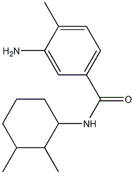 3-amino-N-(2,3-dimethylcyclohexyl)-4-methylbenzamide 구조식 이미지
