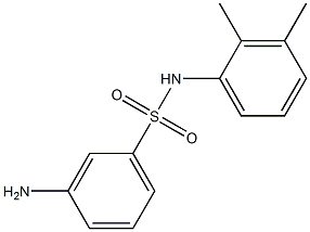 3-amino-N-(2,3-dimethylphenyl)benzenesulfonamide Structure